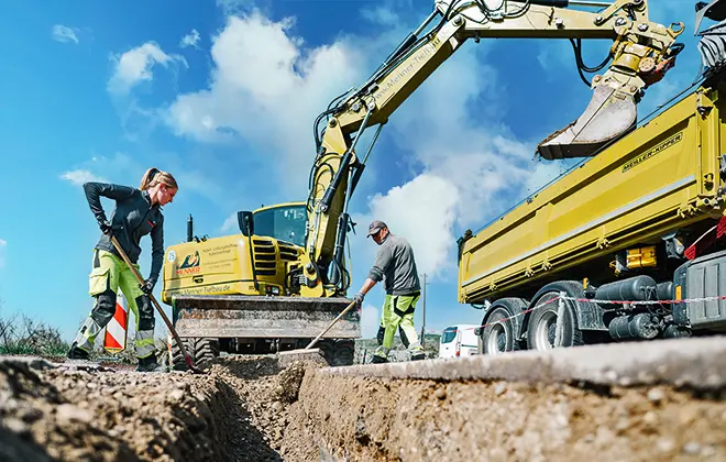 Menner Tiefbau Ausbildung Strassenbauer M/W/D
