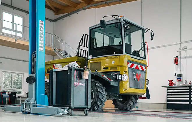 Menner Tiefbau Werkstatt